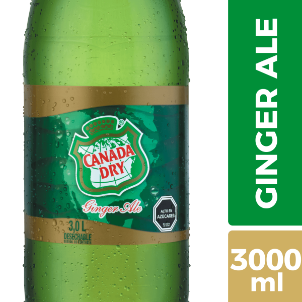 Bebida Canada Dry Ginger Ale 3 Lt