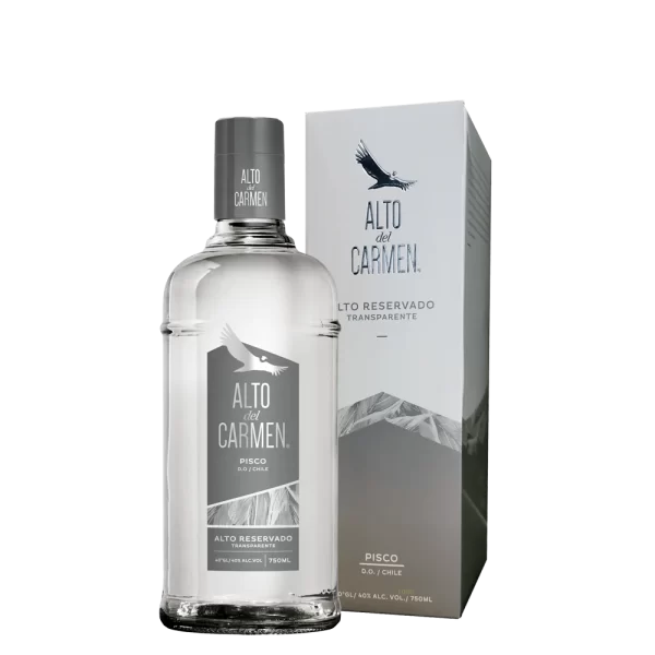 Pisco Alto del Carmen Transparente 40° 750 Ml