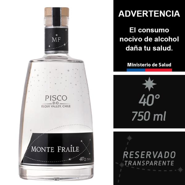 Pisco Monte Fraile 40°